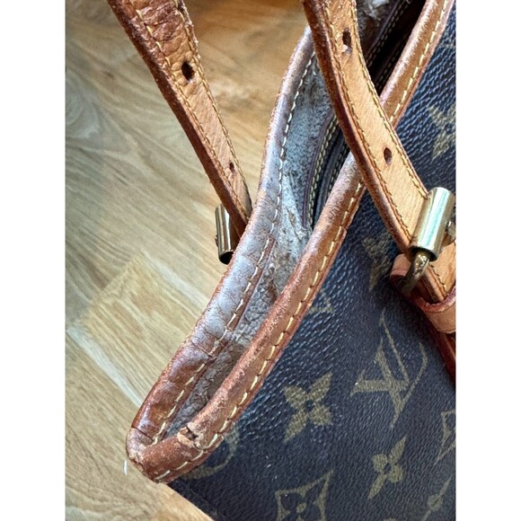 LOUIS VUITTON Petit Bucket PM Monogram Canvas (Inside deteriorated ) - Picture 5 of 16